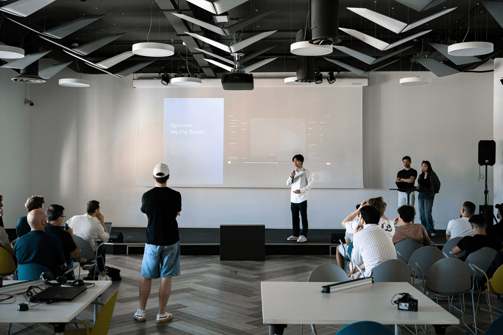 Daniel presenting at a workshop